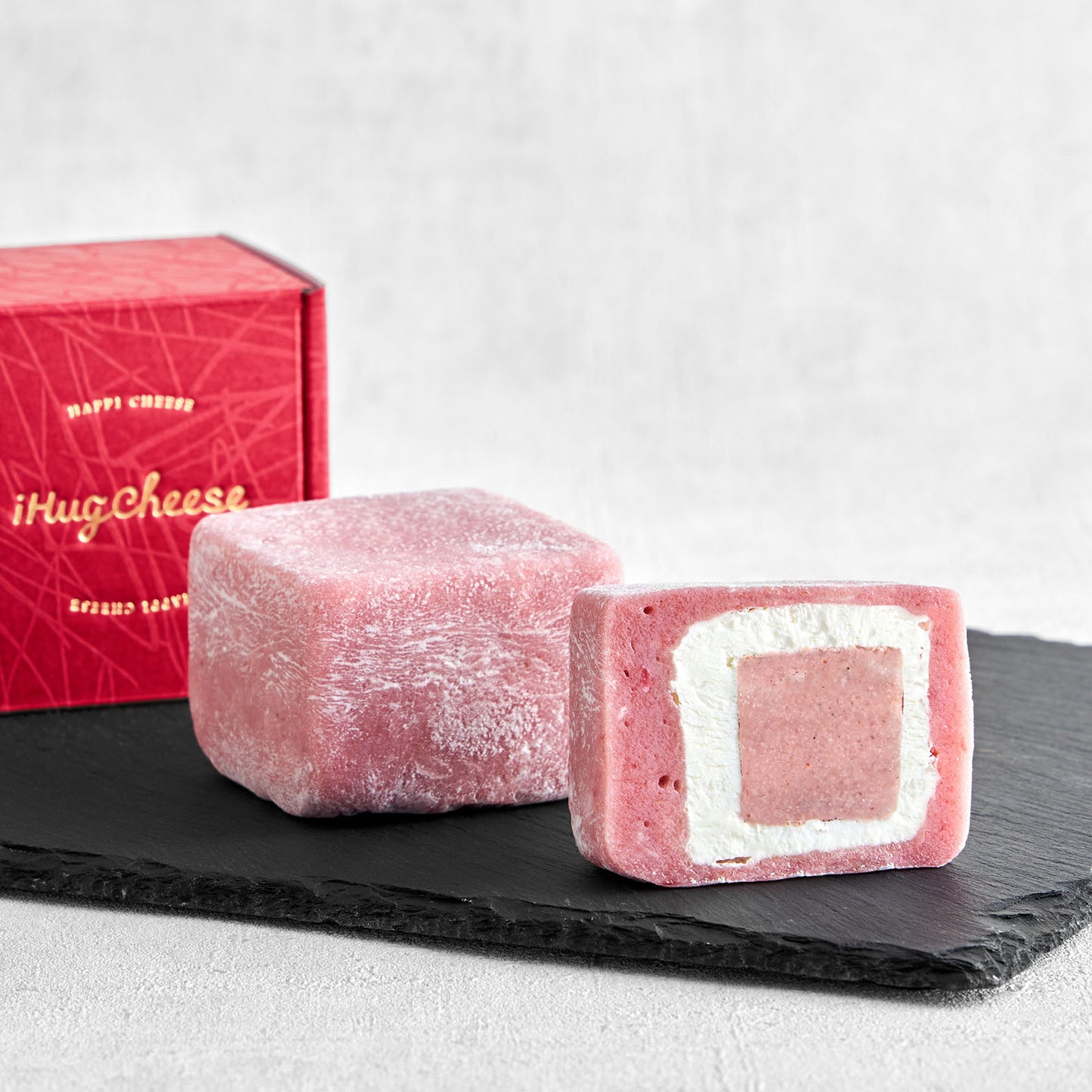 春限定商品 HAPPI CHEESEキューブ 春色大福ラージ1個入り