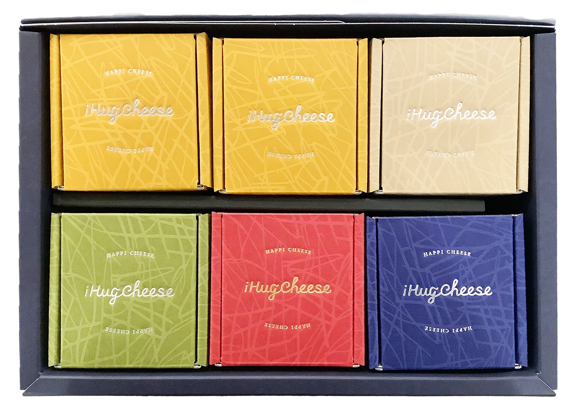 HAPPI CHEESEキューブ大福ラージ6個入りギフトBOX – iHug Cheese Online