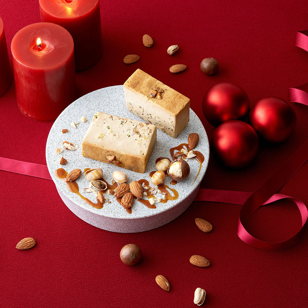 バレンタイン限定　塩キャラメルナッツチーズテリーヌ
